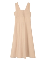 ウエストマークワンピース/ライトベージュ