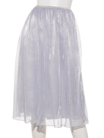 オーロラチュールスカート/シルバー