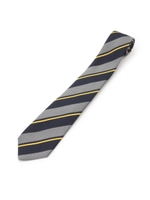 ギシャストライプネクタイ/ネイビー(393)