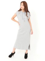 スウェットマキシワンピース/GRAY