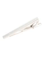 スワロフスキーネクタイピン[ メンズ ネクタイピン 結婚式 ]/シルバーストライプ(006)