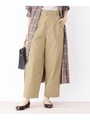 チノライクワークパンツ/ベージュ(052)