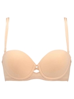 トリンプTシャツブラ020　ブラジャー(ストラップ取り外し可)/ベージュ