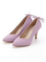 ハートカットパンプス/パープル