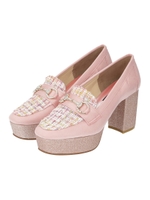 ビジュー調ビットローファー/PK-C