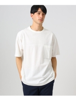 フロント切替半袖Tシャツ/ホワイト(001)
