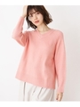フワモチVネックプルオーバー/ベビーピンク(071)