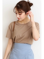 ベーシックTシャツ/ベージュ(040)