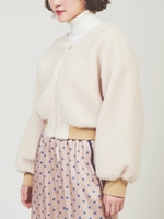 ボア２ＷＡＹプルオーバー/ベージュ