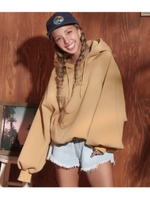 ボックス刺繍ボリュームスリーブ/ベージュ(005)