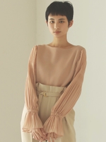 マジョリカプリーツコンビニットプルオーバー/SMN