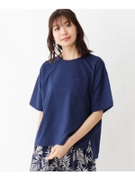 ミニ裏毛バックロゴプルオーバー/ネイビー(093)