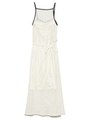 メッシュニットワンピース/OWHT