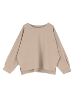 リップルドルマンプルオーバー/ベージュ