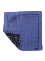 リバーシブルドットチーフ[ メンズ チーフ ]/ブルー(492)