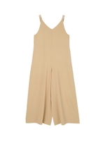 リボンキャミサロペット/ベージュ