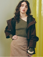 ワンショルダーニットプルオーバー/KHK