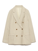 先染めダブルジャケット/OWHT