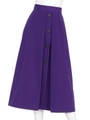 前後2wayボタンスカート/PURPLE