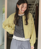 ダブルポケットデザインブルゾン