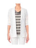 1つボタンジャケット風カーディガン