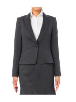 杢調ジャージテーラードジャケット