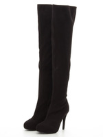 13AWスエードライクサイハイブーツ