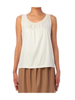 コットンレース ノースリーブプルオーバー