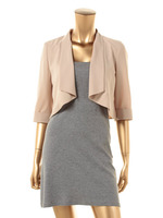 ドレープショートジャケット