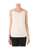 ボリュームビーズタンクトップ