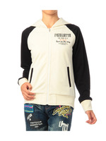 ミニ裏毛デザインブルゾン