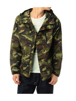 nylon camo mountain parka
