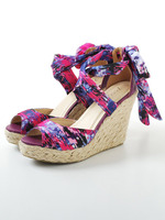 【glifeed】ジオメトリックジュートサンダル