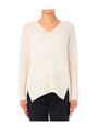ピュアカシミヤVネックニット
