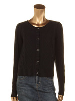 【アウトレット特別価格】ケーブルニットカーデ