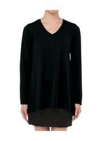 シルクカシミヤAラインニット