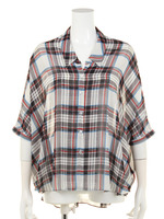 check ciffon blouse
