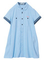 SPRING S/S DUNGAREE DRESS