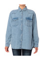 ダブルポケットウエスタンデニムシャツ