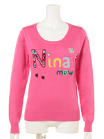 ロゴ7刺繍トップス