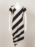 BORDER JERSEY ONEPIECE