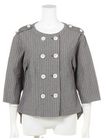 COTTON STRIPE JACKET
