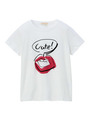 イラストプリントクルーネックTシャツ