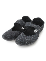 ROCK SPRING ミックスカラーメッシュフラットシューズ