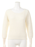 ショルダーストーンニットTOP