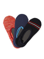 デザインソックス3足セット(レッド系)