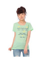 ラメ使いキャラクタープリントTシャツ