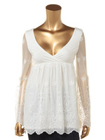 レース切り替えチュニック