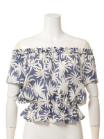 OFF SHOULDER GATHER TOPS