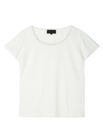 レースビジュージャージプルオーバー